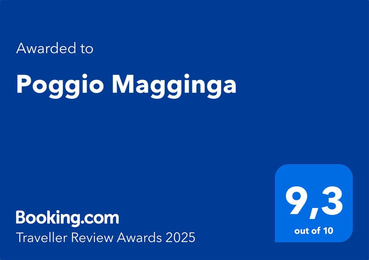 Poggio Magginga Lägenhet Terricciola Exteriör bild